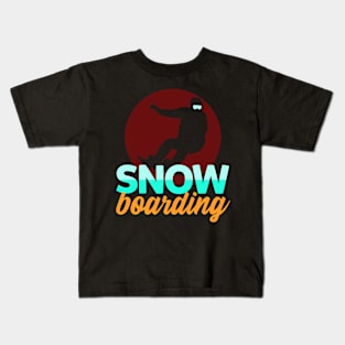 Snowboarding Kids T-Shirt